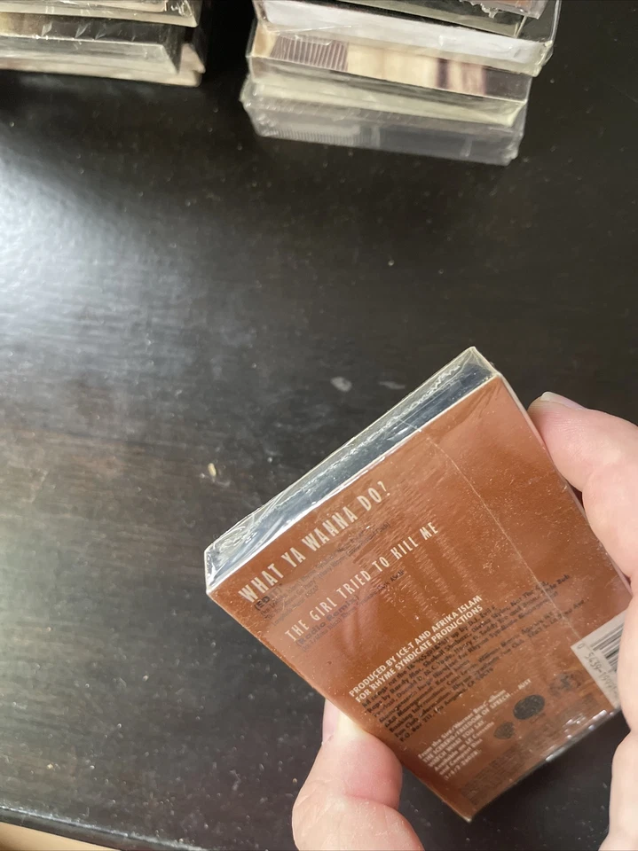 Sealed Ice-T What Ya Wanna Do? Cassette Single 1990 - Image 4 of 4