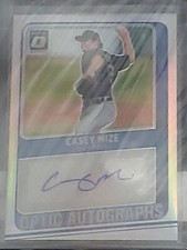 Casey Mize autograph rookie Mint 2021 Donruss Optic Holo Silver Auto RC