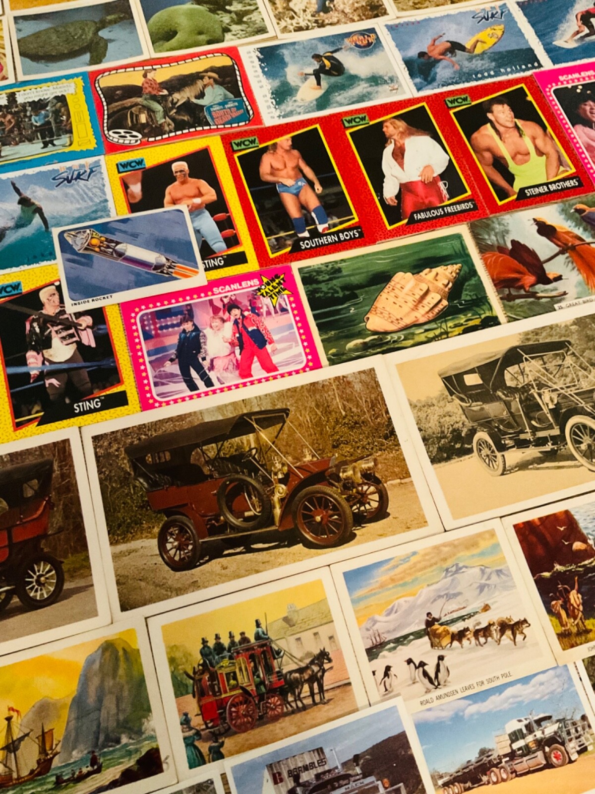 BULK TRADING CARDS x 407, TEXTA,WEETBIX,SCANLENS,SANITARIUM,NABISCO