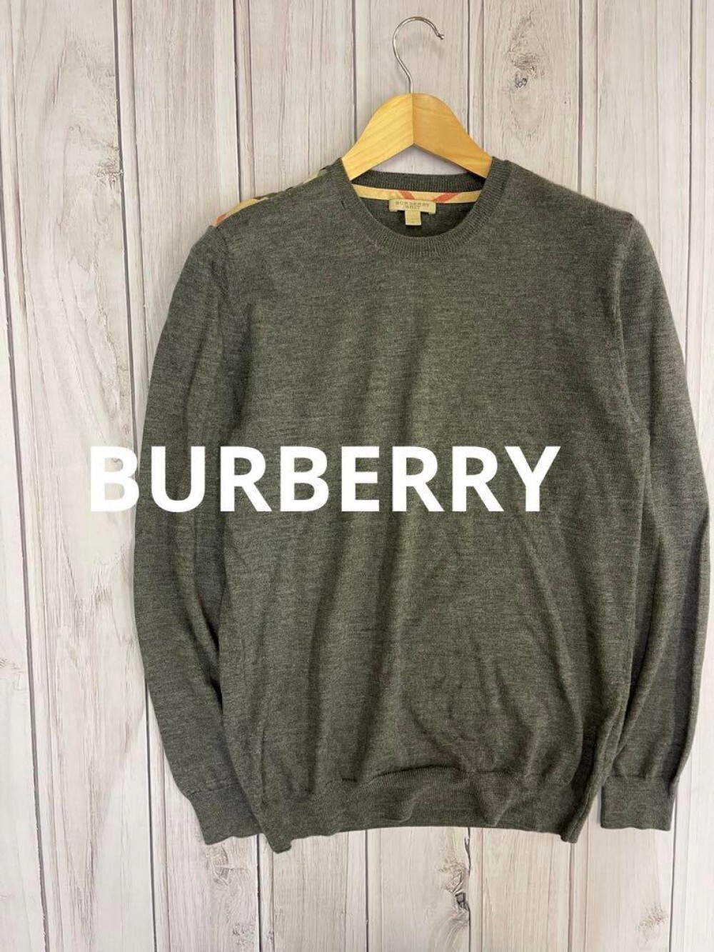 Burberry knit sweater Men's Fashion from Japan