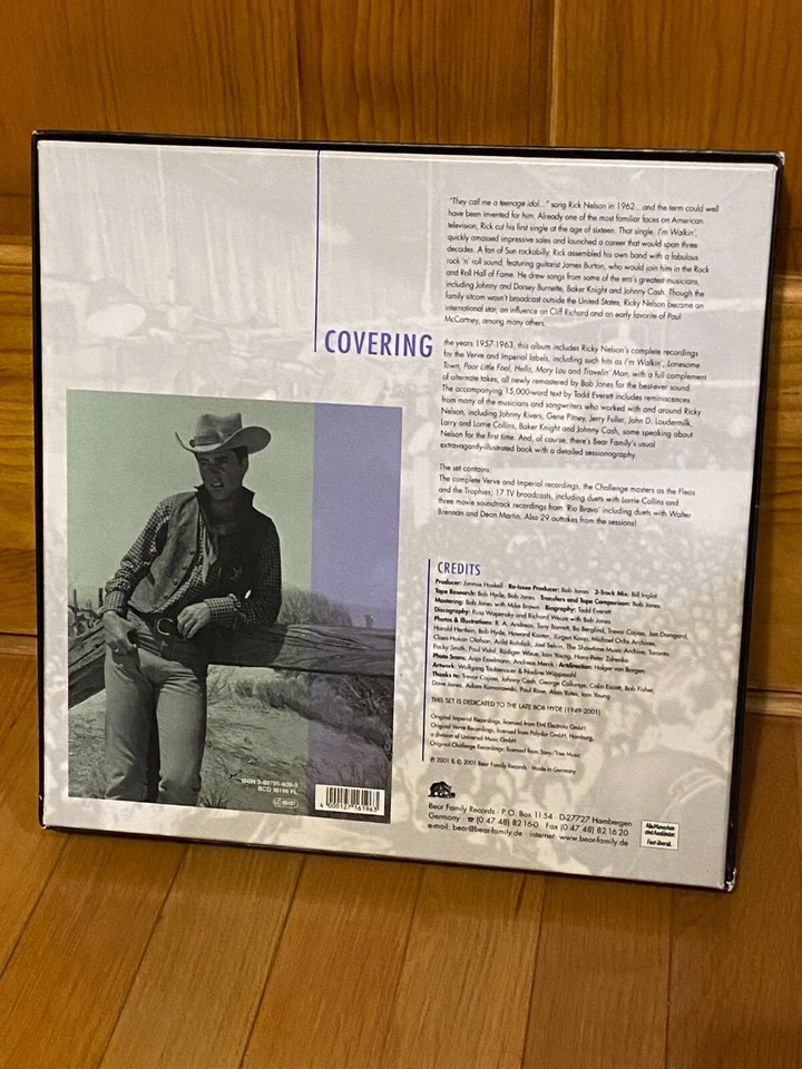 RICKY NELSON The American Dream RARE OOP BEAR FAMILY 6 CD BOX SET 2001 Foto 3 de 3