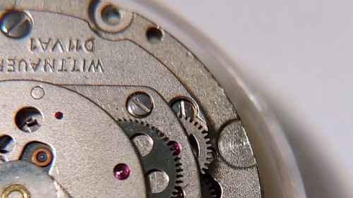 Genuine Wittnauer movement wristwatch D11VA1 INT 7526/3, Jubilee. day date grey - Picture 8 of 8