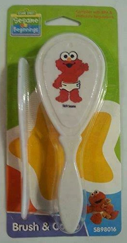 Cepillo suave para bebé Sesame Street con juego de peine Baby Elmo nuevo envío gratuito Foto 3 de 4