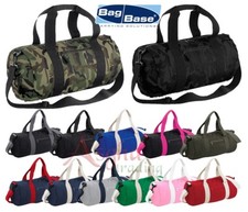 Bagbase VARSITY Original & Mini BARREL BAG Duffle Gym Bag Travel Sports Holdall