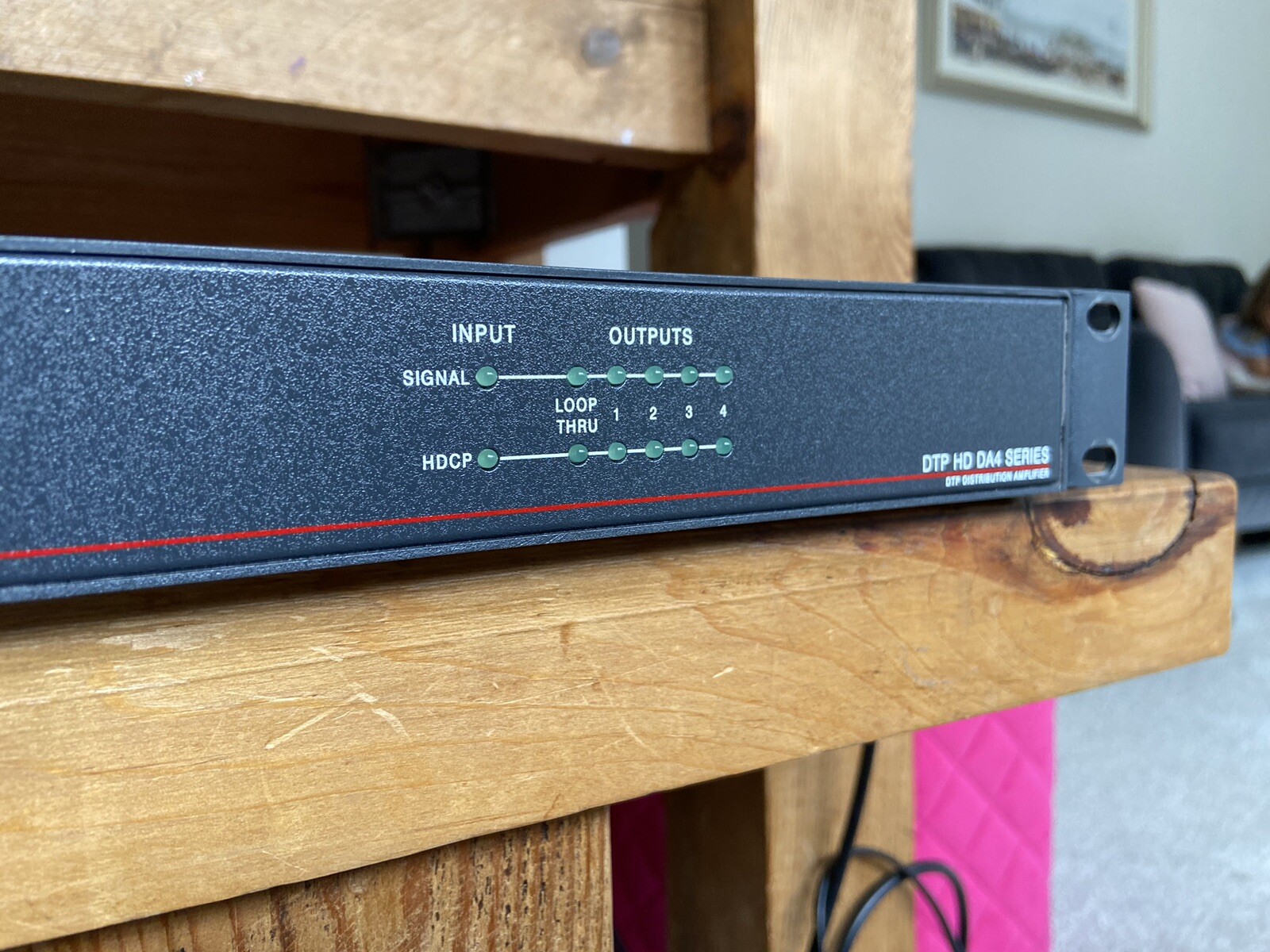 Extron DTP HD DA4 230 4k HDMI Distribution Over Cat6 Cable eBay