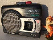 Aiwa TP-S10 Cassette Recorder Cassette-Corder big Speaker front
