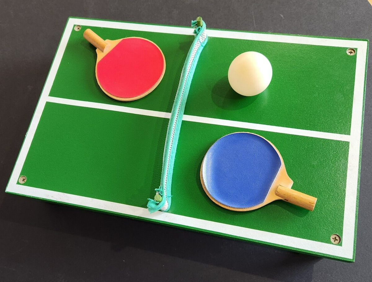 Preschool Games Tiny Pong Solo Jeu de Tennis de Table électronique pour Enfants à partir de 8 Ans