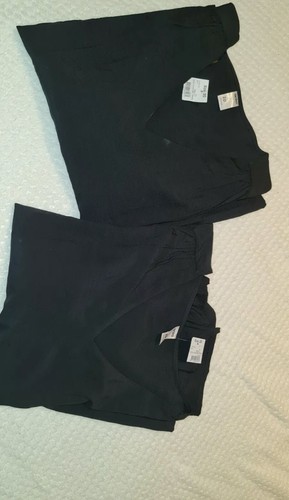 Ladies Size 20 Black V neck Blouse Shirt Long Sleeve + 1 FREE - Picture 3 of 13