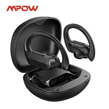 Mpow Lite Wireless Earbuds Bluetooth IPX7 30H Earphone Waterproof Gym Ear hook