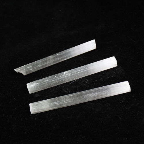 1x Selenit Kristall Stab Länge ca. 5~11cm Rohsteine-MINERALIEN-EDELSTEINE - Bild 3 von 6
