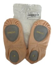 Danzcue Adult Split Sole Adult Ballet Dance Slipper Size Adult 4 Pink