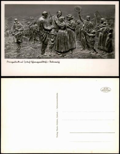 Ansichtskarte Gutach (Schwarzwaldbahn) Kriegerdenkmal - Relief 1934 - Bild 1 von 3