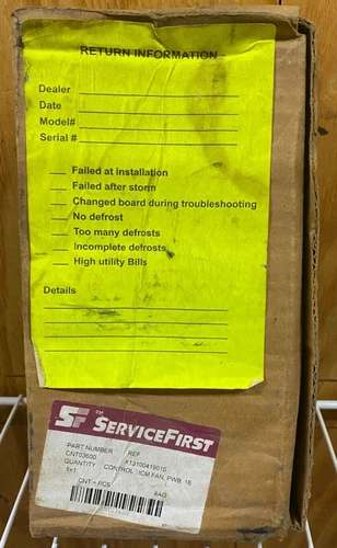 Service First Control: ICM Fan, PWB, 16 CNT03600