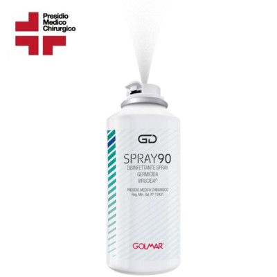 GD Spray 90 - Disinfettante con presidio medico chirurgico per ambienti ed auto 