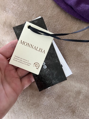 Monnalisa big girls tights made in Italy size 12Y - Picture 4 of 7