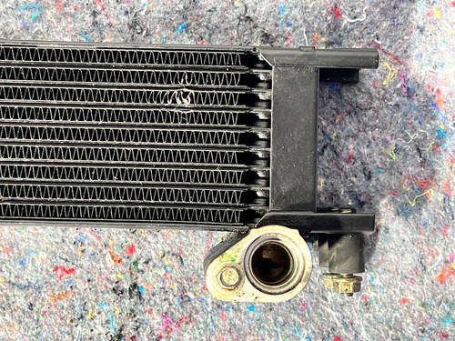 07-09 Jaguar XKR X150 4.2L SC Engine Motor Oil Cooler Radiator 7W836A642CB OEM - Picture 9 of 9