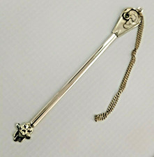 TORAH YAD POINTER HANDMADE STERLING SILVER SET WITH PERIDOT BATH BAR MITZVAH