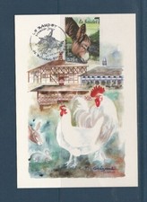 carte 1er jour  ane le baudet  01000 Bourg en Bresse 2004