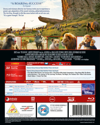 Disney - ライオン キング 3D+2D   Blu-ray Amazon.co.jp | ライオン・キング 3D&2Dブルーレイ [3D+2D Blu