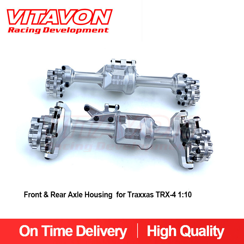 Vitavon CNC Alu7075 Front & Rear Axle Housing Set For Traxxas TRX