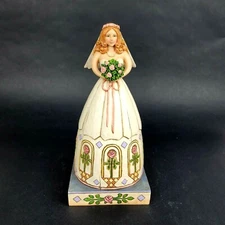 Jim Shore Bride FROM THIS DAY FORWARD Figurine Heartwood Creek 4007235 Gray