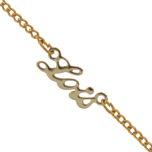 Vintage Gold Script Personalized Name Charm Necklace 16" - Choice Ladies Names - Picture 144 of 179