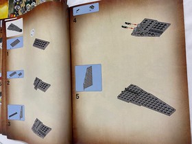 Lego Indiana Jones 7628 INSTRUCTION MANUAL BOOKS 1 & 2 ONLY 2008