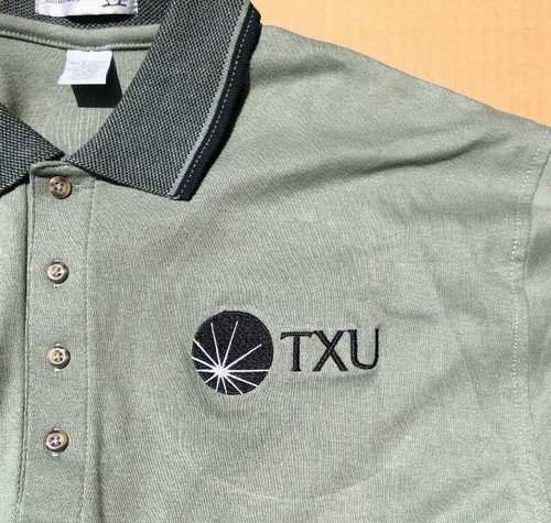 TXU Corp | Adult Golf Shirt | Slate Green | Large | Never Worn - Picture 4 of 7