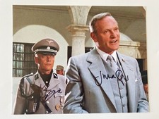 MICHAEL BYRNE & JULIAN GLOVER In-Person Signed Autograph 20x25 Indiana Jones