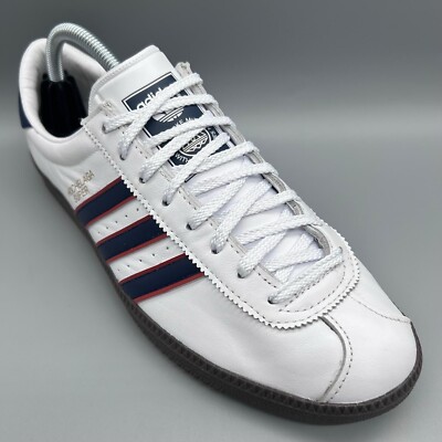 Adidas Originals Hochelaga SPZL Cloud White Collegiate Navy HQ4481 Herren Uk 8,5