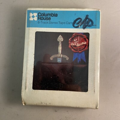 RICK WAKEMAN The Myths And Legends Of King Arthur Round table 8-Track NEW SEALED