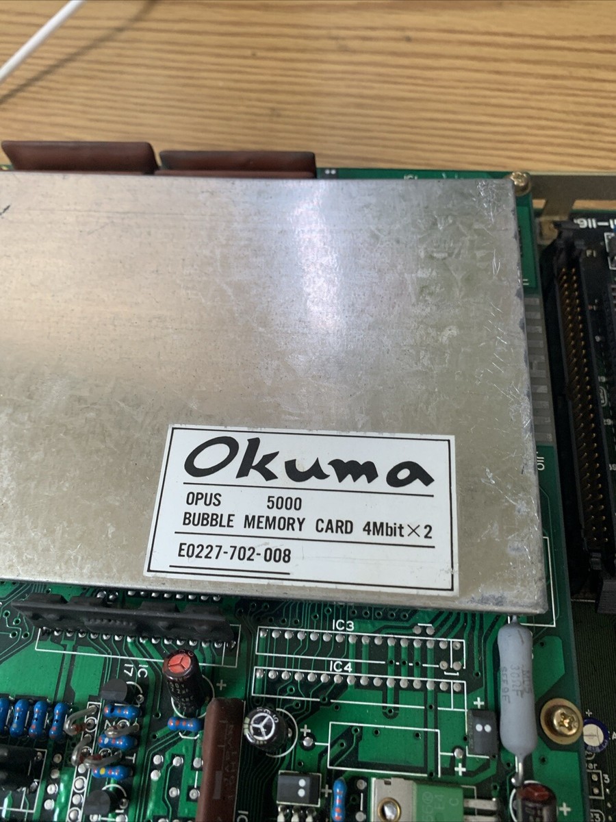 OKUMA OPUS 5000 Ⅱ Ⅱ B E4809-045-091-E Okuma OPUS 5000 II CRP Board II-C E4809-045-091-E E0227-702-008