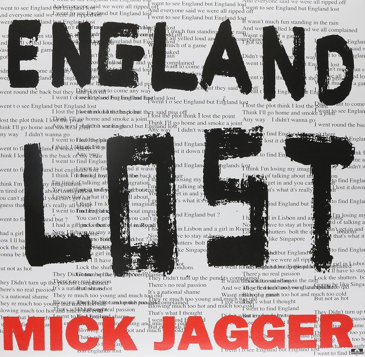 Gotta Get a Grip  England Lost