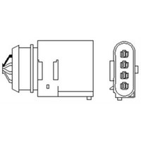 Magneti Marelli Lambdasonde Regelsonde FüR VW Golf IV 2.0 1.8 T 2.5 1.4 1.6