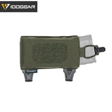 IDOGEAR Tactical Single Mag Pouch For 556/762 Mag With Inner Insert MOLLE Camo