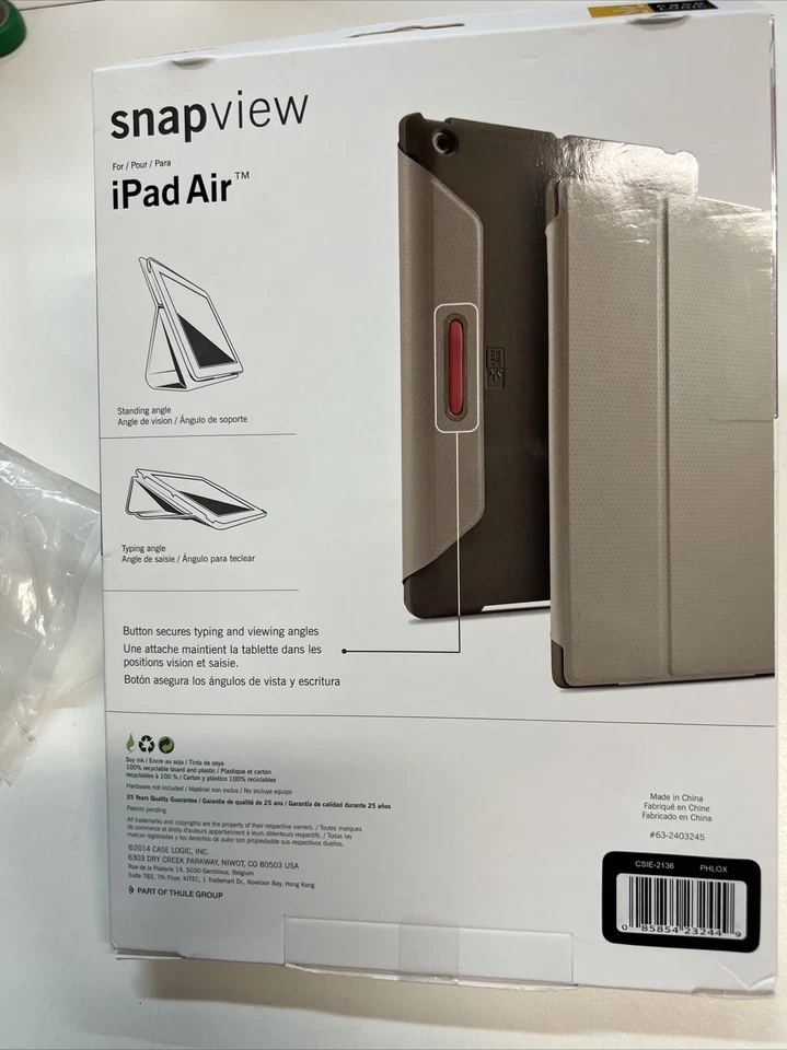 Snapview iPad Air Case Pink Color - Image 3 of 4