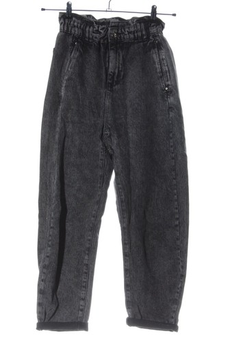 Jeans Taille Haute Zara Blanc - Taille EU 36 - Style Décontracté - Coton Élastique - Occasion TB