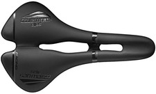 Sella bici Aspide Racing Wide Open nera bici da corsa mtb gravel