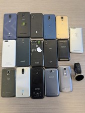 Lot of 16 Smart Phones for parts or repair only android Mixed LG Samsung