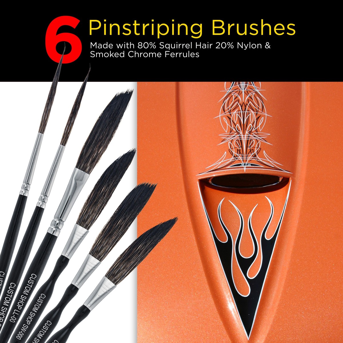 ワンショットペイント　セット 1 Shot Complete Striper Pinstriping & Lettering Enamel