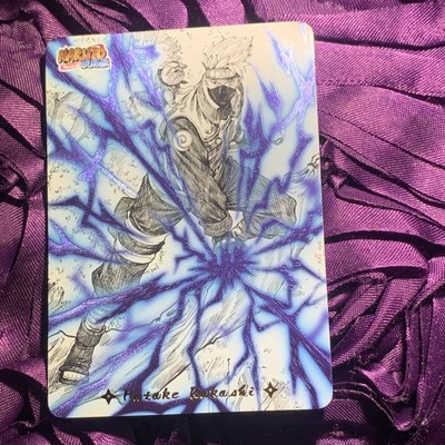 Kakashi Hatake NARUTO Crystal Anime Waifu ACG Girl Holo Card