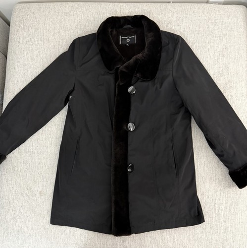 Vintage Portrait Kunstfell Chocolate Jacke/Mantel Gr. M Damen Winter - Bild 1 von 13