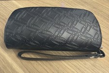 Oakley Black Soft Shell Vinyl Sunglasses Case with Wrist Strap