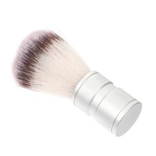 Mens Shaving Brush Beard Brush Nylon Bristles With Metal Handle For Face