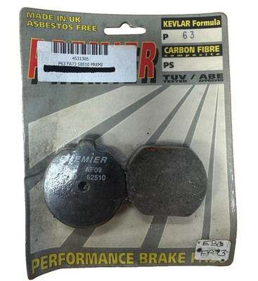 New EBS Premier Brake Pads P63 (EBC FA73) 4531305 Free Shipping