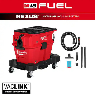 M18 FUEL NEXUS 6 Gallon Wet/Dry Vacuum with PACKOUT Compatibility and VACLINK