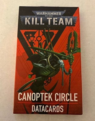Kill Team Datacards Canoptek Circle Warhammer 40K GW New Sealed