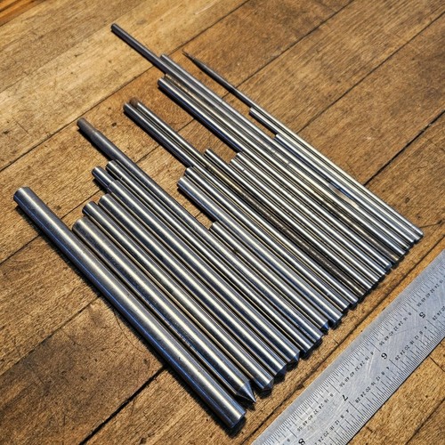 New Vintage HSS Drill Bit BLANKS • Machinist CNC Toolmaker Tools ☆USA - Picture 3 of 3