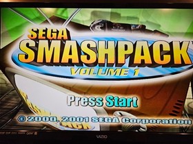 Sega Smash Pack Vol. 1 (Sega Dreamcast 2001) Complete CIB - Tested & Works