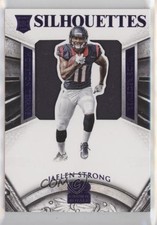 2015 Panini Crown Royale Rookie Silhouettes Purple 19/25 Jaelen Strong #216 1o3